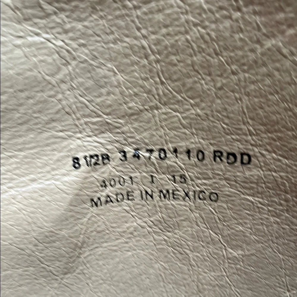 FRYE MELISSA BUTTON INSIDE ZIP COGNAC DISTRESSED LEATHER RIDING BOOT - Picture 9 of 10